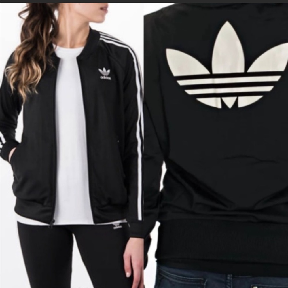 Adidas original trefoil track jacket